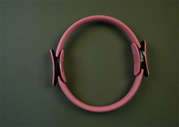 Pink Color 14-inch Pilates Fitness Circle: Customized Resistance Training Ring