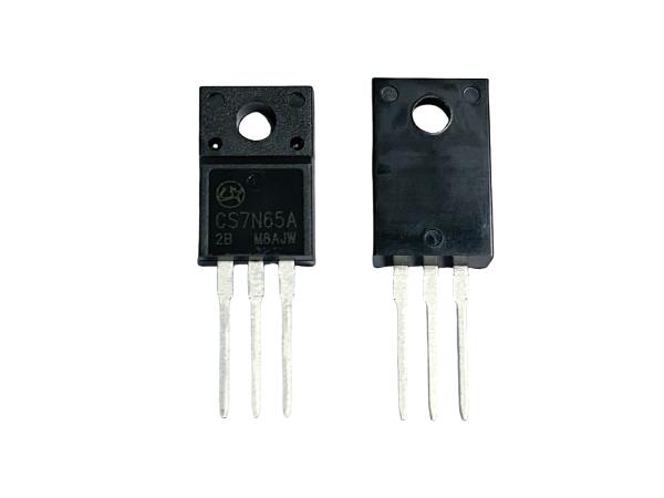 7A650V CS7N65A2 Mosfet de alto voltaje para unidades de alimentación con conmutación rápida