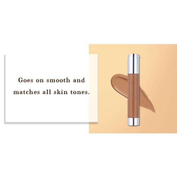 Cosméticos de maquillaje de lujo de marca privada a prueba de agua mineral Fundación vegana Fundación de belleza