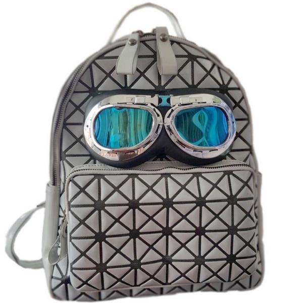 2016 new Backpack female Korean fashion personality solid color glasses bags