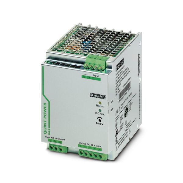 QUINT-PS/1AC/12DC/20 - Power supply Phoenix Contact 2866721 UL EAC Approval