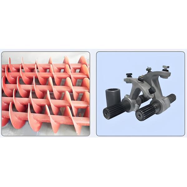 Flexible Industrial Carbon Steel Airtight Screw Powder Conveyor with Multiple Loading Points