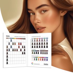 Purestyle Custom Accurate Color Matching & High-Quality Swatches OEM Available Hair Color Chart with Low MOQ