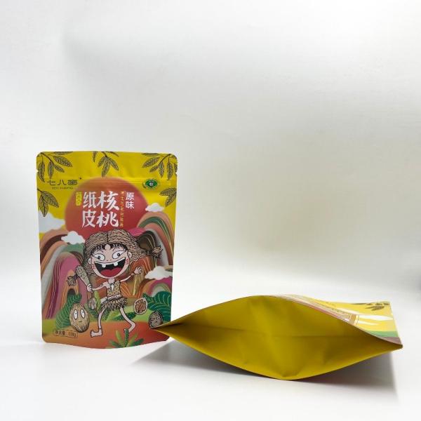 Чокнутая алюминиевая фольга еды стоит вверх размер сумки мешка молнии упаковывая Multi