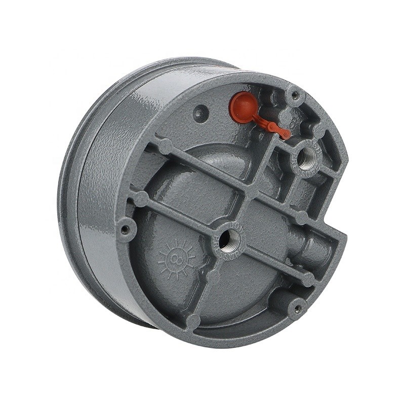 Micro Pressure Manometer Differential Air Pressure Gauge with Back Connection Support