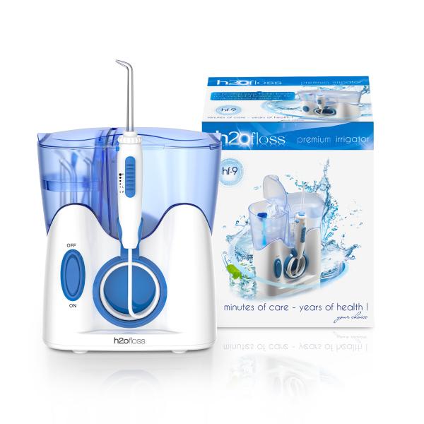 Clean Teeth Commercial Countertop Water Flosser With 12 Multifunctional Tips