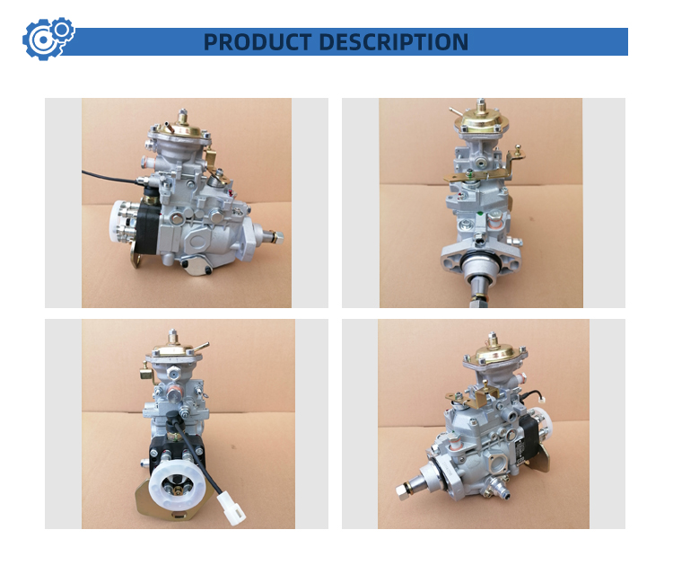 Standard Size VE6/10F1900rnd265 196000-2653 Car Parts VE Injection Fuel Pump Assembly for TOYOTA 22100-1C201 1HZ