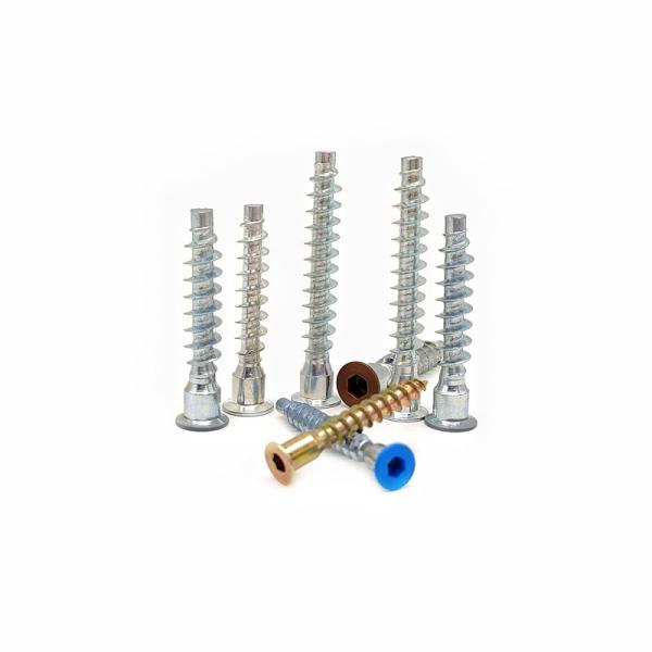 Pointed-Tailed Hexagon Self-Tapping Screw Galvanized Wood Repair Nail Countersunk Mountain Wire