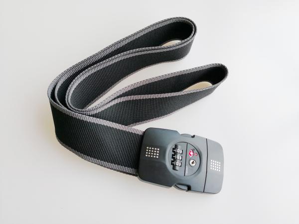 TSA 355 Luggage Belt Lock / 3 Dial Personalised Luggage Straps With TSA Lock