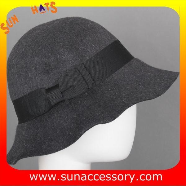6090343 Sun Accessory customized  winner  fashion 100% wool felt clothe hats, women hats and caps wholesaling