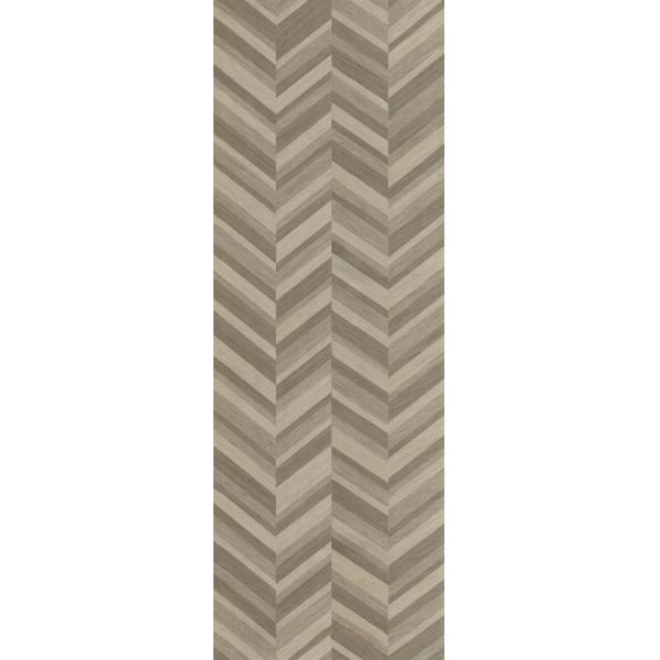 Arrow Grain Engineered Wood Veneer 2500-3100 MM Lengthened Size For Wall Panels WA-X718N