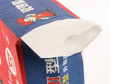 Construction   Block Bottom Paper Bags  High Tensile Strength Long Working Life
