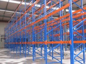Racking seletivo formado rolo para armazéns, sistema resistente da pálete do
