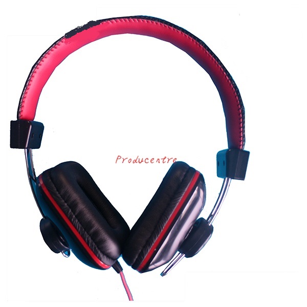 cool style black bass wholesale learning headphone with sound reduction for language learner