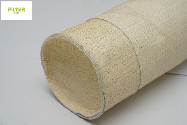 450 - sacos de filtro de alta temperatura Nomex da indústria de cimento 550g Aramid PPS P84