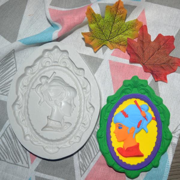 OEM Professional Silicone Baking Molds Para Fondant Woman Shaped