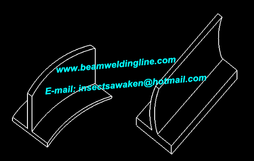 Super Hydraulic Straightening Machine Used To Calibration The Thick T Beam