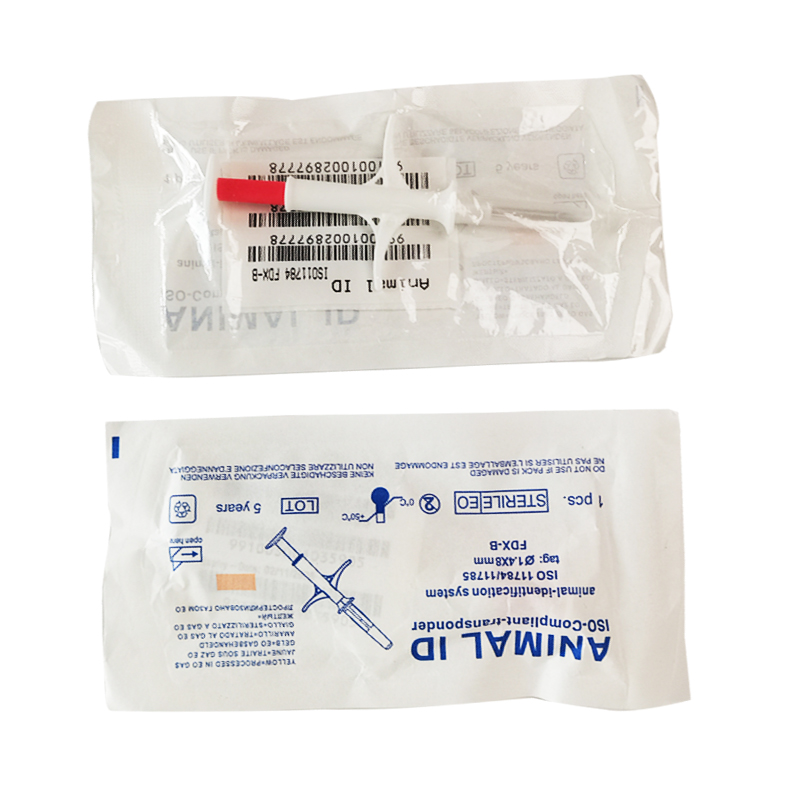 ICAR Certificated FOFIA RFID 134.2kHz Animal Microchip FDX/EM4305 Chip IP67 Waterproof for Pet Injection Plastic