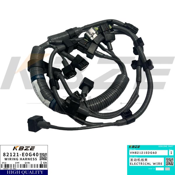 KBZE VH82121E0G60 KOBELCO SK200-8 ENGINE WIRING HARNESS VH82121E0G40 82121-E0G40 FOR HINO J05E ENGINE
