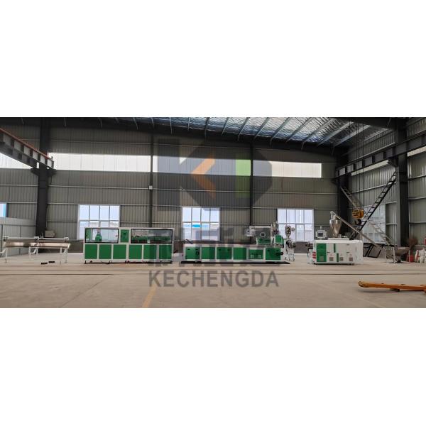 150кг/ч WPC PP Pvc потолочный пластиковый экструдер PE Линия экструзирования деревянных пластиковых профилей