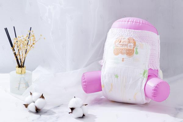 100% Cotton Material Disposable Baby Diaper Soft Baby Pants