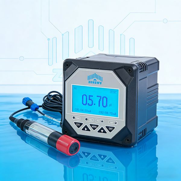 High Precision and Wide Range Sodium Ion Electrode RS485 Modbus RTU Digital Sensor