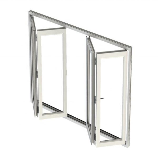 2023 Aluminium Folding Window with Heat Insulation Function and Low-E Tempering Glass
