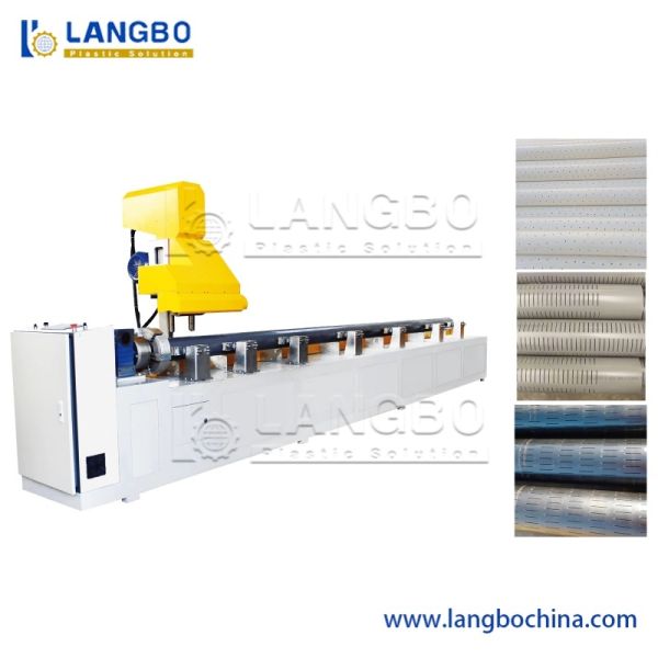 32-200mm Automatic High Speed Plastic PVC Pipe Slotting Grooving-Cutting Machine/PVC Pipe Thread Cutting Machine