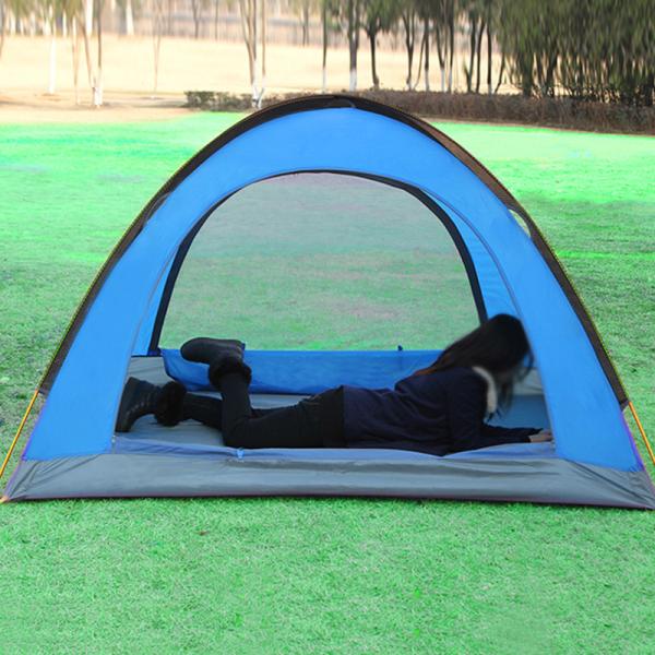 Ultralight 3-4 Person Doule Layer Tent Double Door 4 season Camping Tent(HT6011)