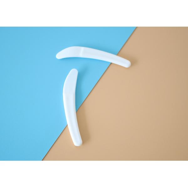 HDPP Пластмассовая косметическая шпатула лопатка 49,7 мм длина краска лица глины