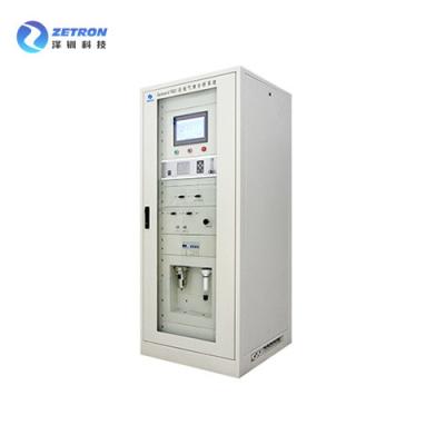Os sistemas do analisador do PLC Syngas do suporte do assoalho para o gás permanecendo da poluição eliminam