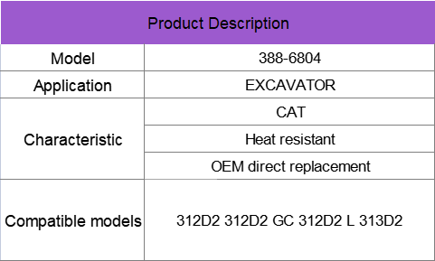 388-6804 Excavator Accessories Heavy Industry Equipment Universal Wiring Harness