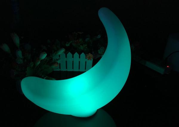 O sorriso a pilhas conduziu as luzes de lua, grande luz da noite da meia lua para o partido