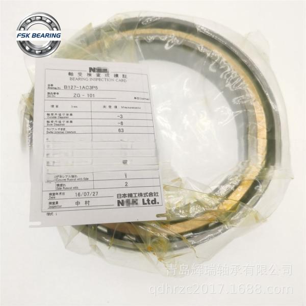 Vente à chaud B127-1AC3P5 roulement à billes de contact angulaire pour machine centrifugeuse cage en acier