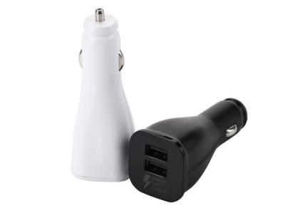 Qc 2.0 Double Usb Car Charger , Samsung Fast Charging Car Charger For S6 S7 / Note 4 5