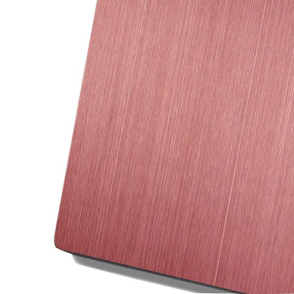 TISCO Rose Gold No.8 Stainless Steel Sheets Plates 1219mm*3048mm