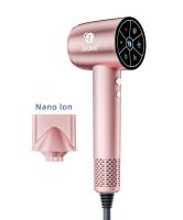 Secador de cabelo de alta eficiência rosa de alta velocidade