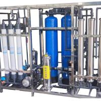 0.25 toneladas de equipamento de tratamento de água por osmose reversa de PVC de dupla fase