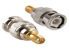 Coaxial RF Aerial Connector SMA Male To BNC Male Adapter With Nickel Plating