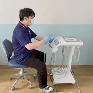 歯科用機能機器 可動式歯科用カート 歯科インプラント用 歯科用デリバリーユニット 自由に移動可能 ポータブル歯科ユニット