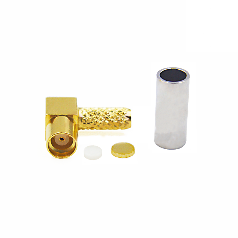 R/A RF MCX Connectors 50 Ohm MMCX Female Connector DC-6GHz MMCX-C-KW-1.5