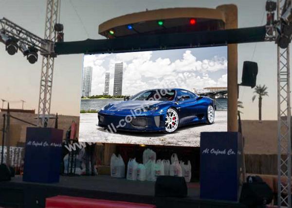 IP65 IP43 High Brightness Led Screen P5 Shockproof With CE / RoHS / FCC