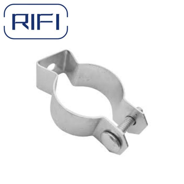 IEC Strut Pipe Clamp Abrazadera Caddy Metal Tube Clip Cabos de conduto elétrico 1/2 -4