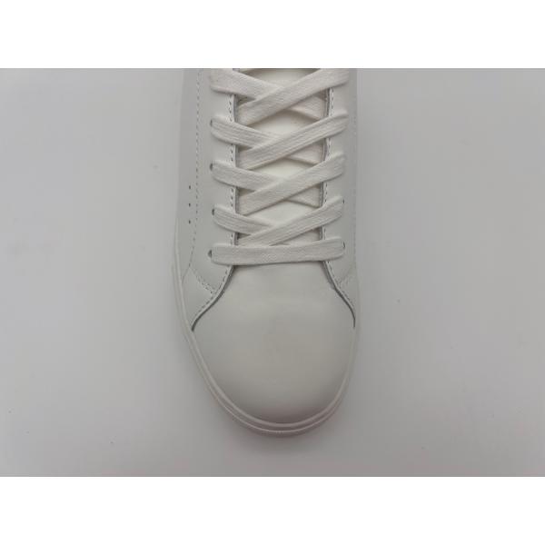 Classic White Leather Hiking Shoes Stylish Womens With Round Toes