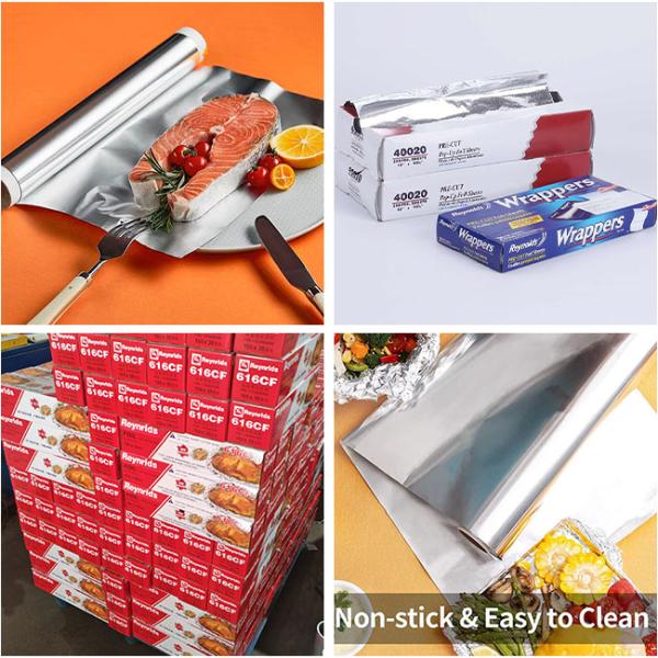 Wrap Aluminum Foil 200 Square Foot​ alu paper Household wrapping foil