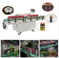 Machine à étiquettes d'autocollant de bouteille ronde service de positionnement précis d'OEM