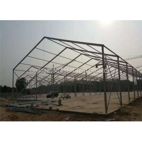 Folding Outdoor Warehouse Tent for  workshop With Polyester Coated Waterproof PVC Fabric