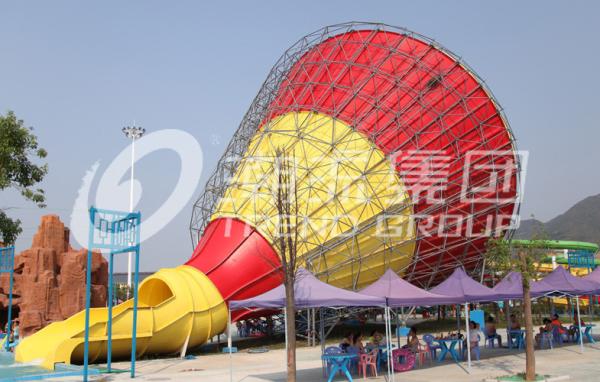 Corrediça de Waterpark da fibra de vidro para o entainment exterior do adulto e das crianças