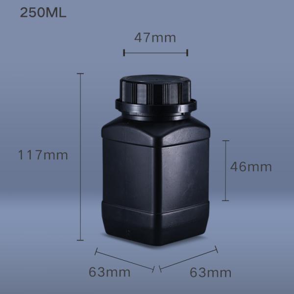 Reactivo químico anhidruro acético Hdpe botellas de laboratorio anticorrosión