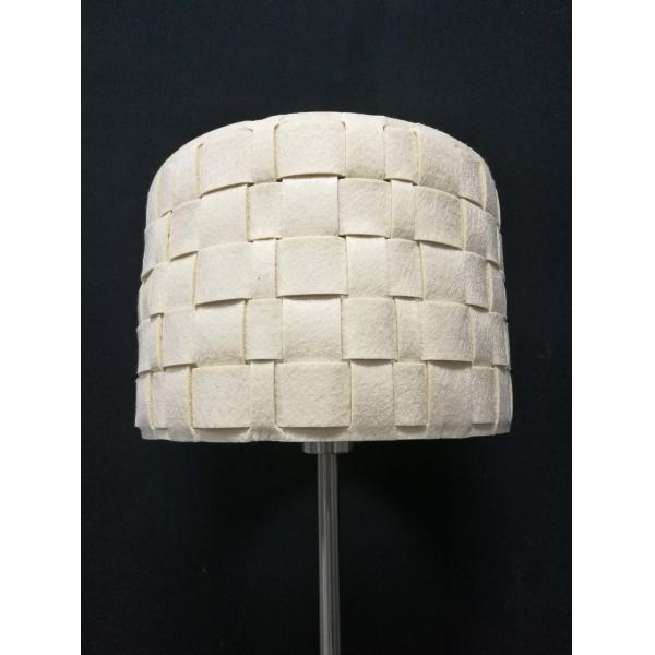 300*200mm Bedside Lamp Shades Felt E27 Light Shade Cream White